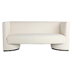 Дизайнерский Двухместный диван Florida Sofa  с элегантным деревянным декором  варинант исполнения - 2 | Loft Concept в Уфе