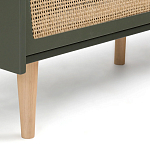 Комод с 6-ю ящиками из плетеного ротанга Remi Green Wicker Furniture варинант исполнения - 4 | Loft Concept в Уфе