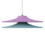 Подвесной вязаный светильник в двухцветном исполнении «Двойной Токио»  варинант исполнения - 4 | Loft Concept в Уфе