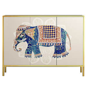 Комод с орнаментом Индийский Слон