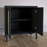 Современный Буфет Primo с 2 дверцами Черный дуб варинант исполнения - 4 | Loft Concept в Уфе