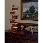 Торшер с каркасом из множества полок Links варинант исполнения - 5 | Loft Concept в Уфе