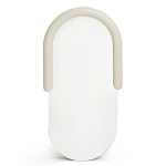 Зеркало овальное Curved Furniture бежевое варинант исполнения - 1 | Loft Concept в Уфе