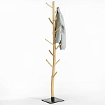 Напольная вешалка из тикового дерева Teak Floor Hanger варинант исполнения - 2 | Loft Concept в Уфе