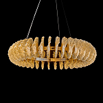 Люстра круглая с фактурными элементами в виде ракушек Inspired Sea варинант исполнения - 1 | Loft Concept в Уфе