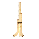 Торшер геометрический с тремя мраморными плафонами Marble Tripod варинант исполнения - 2 | Loft Concept в Уфе