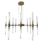 Люстра подвесная с 20-ю цилиндрическими матовыми плафонами Delta Light варинант исполнения - 2 | Loft Concept в Уфе