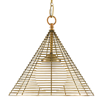 Подвесной светильник в форме конуса с фактурным абажуром Flawless Form варинант исполнения - 1 | Loft Concept в Уфе