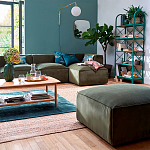 Ваза Ceramic Vase зеленая варинант исполнения - 7 | Loft Concept в Уфе