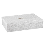 Чайный сервиз белого цвета из фарфора на 6 персон 15 предметов Floral Charm варинант исполнения - 2 | Loft Concept в Уфе