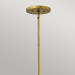 Подвесной светильник с матовым стеклянным коническим плафоном в современном стиле Hinkley варинант исполнения - 6 | Loft Concept в Уфе