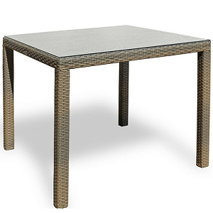 Стол Rottan street glass