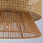 Подвесной светильник с абажуром из натуральных материалов Light Inside the Cell варинант исполнения - 8 | Loft Concept в Уфе