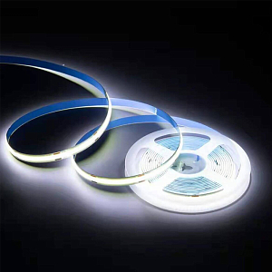 Светодиодная лента COB холодный белый 5м