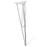 Стол обеденный с круглой столешницей из керамики на четырех ножках Sand Ceramics варинант исполнения - 5 | Loft Concept в Уфе