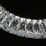 Люстра круглая с прозрачной хрустальной рамкой Maude Crystal Light варинант исполнения - 10 | Loft Concept в Уфе