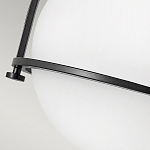 Потолочный светильник с плафоном в форме белого матового шара Hinkley варинант исполнения - 3 | Loft Concept в Уфе