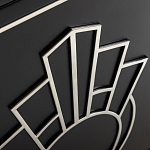 Черный комод в стиле арт-деко Luciano варинант исполнения - 6 | Loft Concept в Уфе