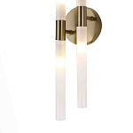 Бра с двумя цилиндрическими матовыми плафонами на круглом основании Delta Light варинант исполнения - 2 | Loft Concept в Уфе