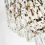 Люстра с прямоугольными хрустальными подвесками Lunet Crystal Rectangulars Chandelier 6 варинант исполнения - 2 | Loft Concept в Уфе