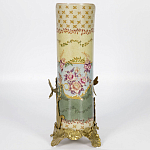 Фарфоровая ваза с бронзовыми элементами Eden Garden варинант исполнения - 3 | Loft Concept в Уфе