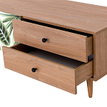 Длинная ТВ-тумба с принтом на ящиках Elise TV Stand варинант исполнения - 4 | Loft Concept в Уфе