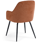 Кресло обеденное на металлических ножках Mazzi Chair варинант исполнения - 11 | Loft Concept в Уфе