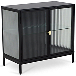 Сервант двухдверный с рифленым стеклом The Keeper варинант исполнения - 1 | Loft Concept в Уфе