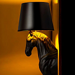 Horse Statue Floor Lamp Большой светильник Черная Лошадь варинант исполнения - 5 | Loft Concept в Уфе
