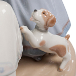 Статуэтка фарфоровая Девочки с собачками Charming Statuette варинант исполнения - 2 | Loft Concept в Уфе