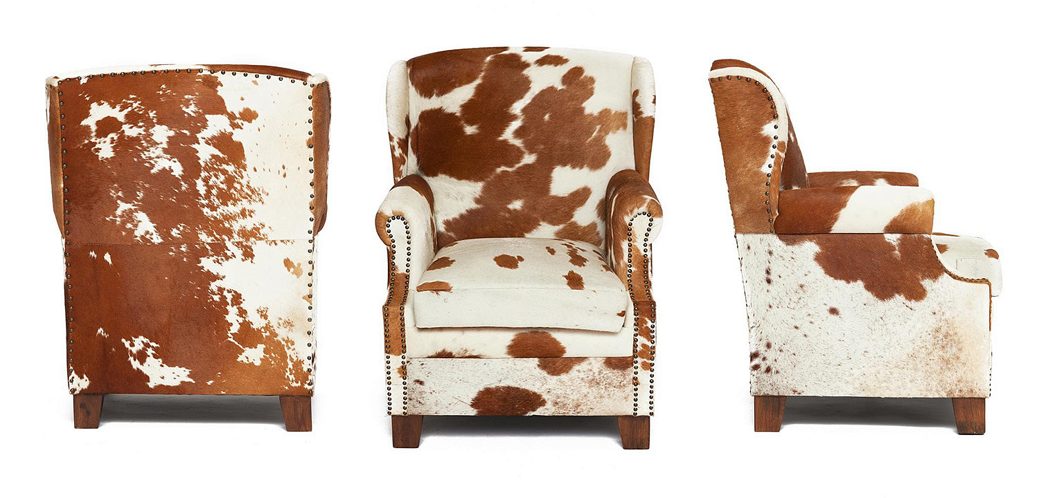 Кресло Cowhide Armchair - Loft-Concept в Уфе