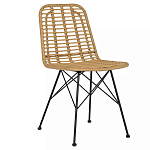 Стул с ротанговым плетением Wicker Stool без подлокотников варинант исполнения - 6 | Loft Concept в Уфе