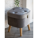 Пуф Leather with a snap варинант исполнения - 2 | Loft Concept в Уфе