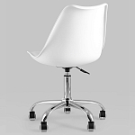 Офисный стул на металлическом основании EGGERY White пластик варинант исполнения - 4 | Loft Concept в Уфе