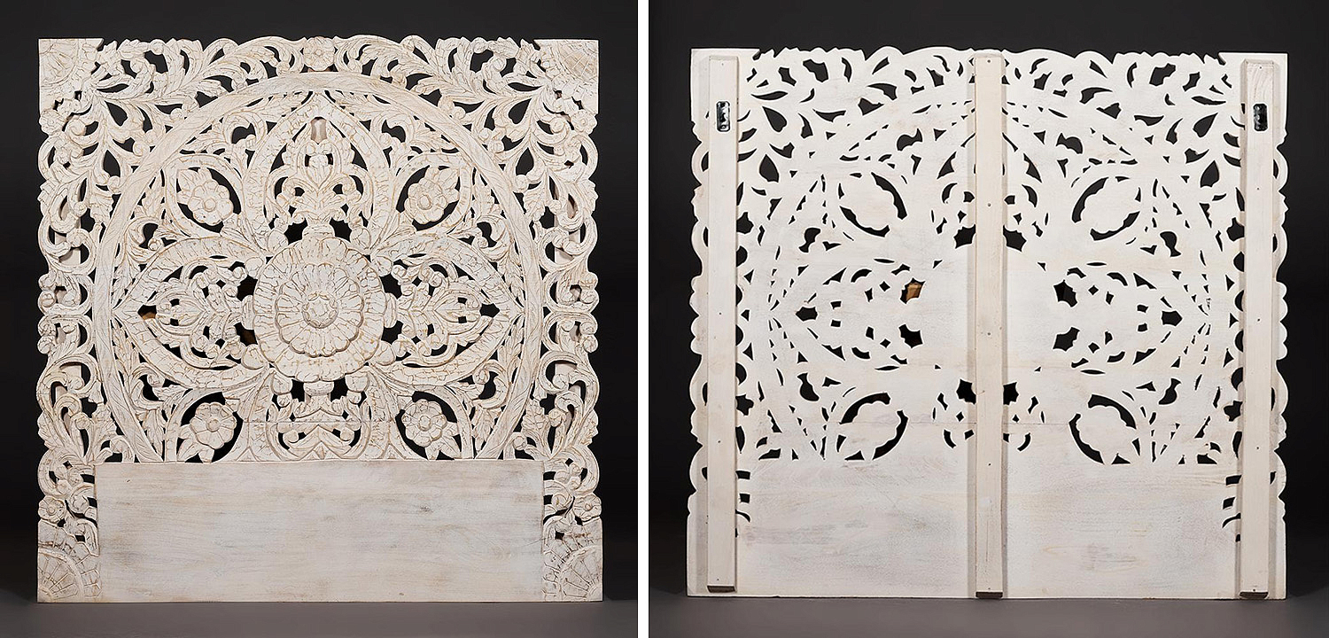 Изголовье-панно Indian antique white Headboard - Loft-Concept в Уфе