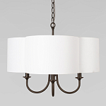 Люстра с белым текстильным абажуром Vitorino  варинант исполнения - 1 | Loft Concept в Уфе
