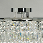 Потолочный светильник круглый с прозрачными подвесками Lunet варинант исполнения - 17 | Loft Concept в Уфе