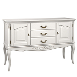 Консоль белая из массива бука с ящиками в стиле прованс White Provence варинант исполнения - 2 | Loft Concept в Уфе