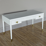 Письменный стол Elsa Dreams White Шпон дерево с двумя ящиками варинант исполнения - 2 | Loft Concept в Уфе