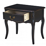 Тумба прикроватная из массива березы с ящиком и состаренным эффектом Vintage варинант исполнения - 3 | Loft Concept в Уфе