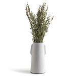 Ваза Serené Ceramic Vase Белая варинант исполнения - 3 | Loft Concept в Уфе