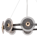 Люстра с плафонами из фактурного двойного стекла Heterochromia варинант исполнения - 6 | Loft Concept в Уфе