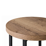 Стол журнальный круглый в стиле лофт Urban Style Space варинант исполнения - 2 | Loft Concept в Уфе