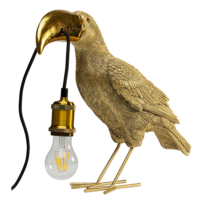 Настольная лампа Золотой Тукан Золотой в Уфе | Loft Concept 