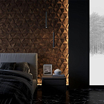 Гипсовая 3D панель с принтографией PM-50 варинант исполнения - 3 | Loft Concept в Уфе