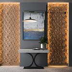 Гипсовая 3D панель с принтографией PM-50 варинант исполнения - 1 | Loft Concept в Уфе