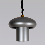 Подвесной светильник с серым металлическим плафоном Capability варинант исполнения - 1 | Loft Concept в Уфе