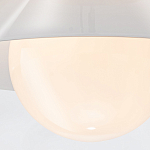 Потолочный светильник в форме конуса с белым шарообразным плафоном Quintiesse варинант исполнения - 3 | Loft Concept в Уфе