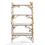 Стеллаж металлический с птичками Primavera варинант исполнения - 1 | Loft Concept в Уфе