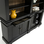 Витрина из массива сосны Sterling Showcase Black варинант исполнения - 5 | Loft Concept в Уфе